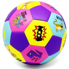 PP PICADOR Kids Soccer Ball Size 3 Colorful Cartoon Animals Balls Toy Gift with Pump for Kids Toddler 4-8 Girls, Boys, Student, Children